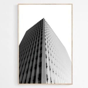 High Rise Architecture Print: Modernist Building Photography (Digital Download)