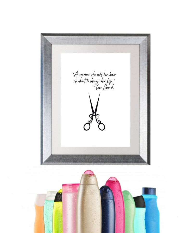 A Woman Who Cuts Her Hair is About to Change Her Life Coco Chanel Quote