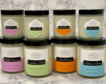 Soy Candle Summer Collection