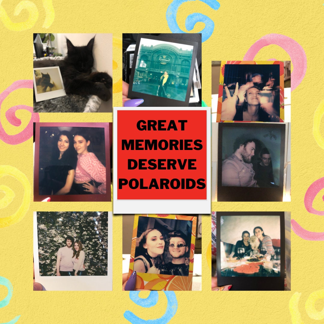 Spectrum Frame Custom Polaroid Photo Print Any Digital Image on ...