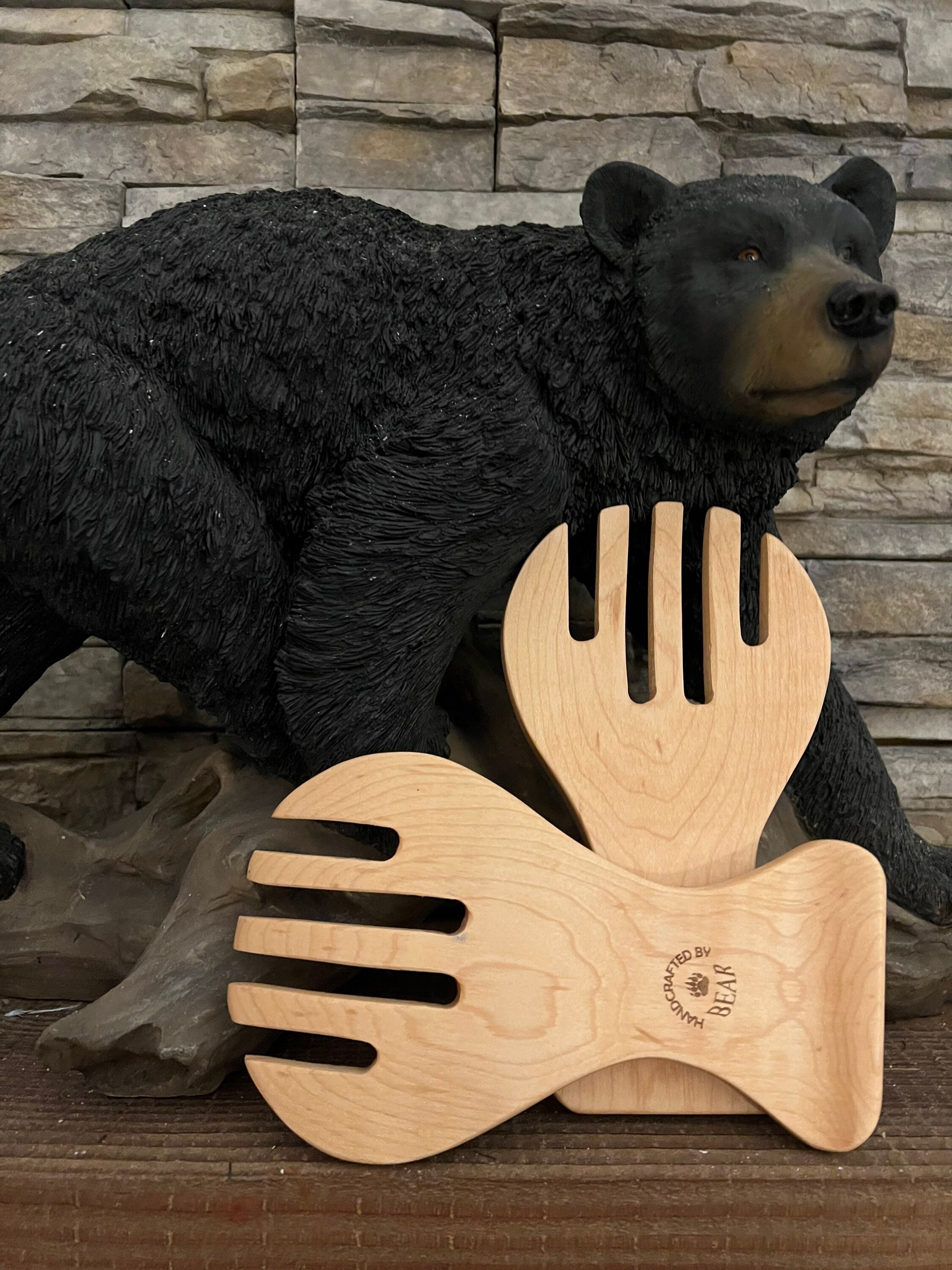 Bear Claw Salad Servers Etsy