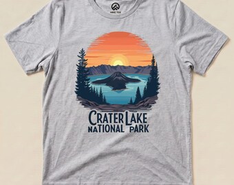 Camiseta del Parque Nacional del Lago Crater