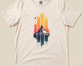 Snow Mountain Sunset Shirt