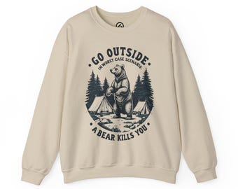 Sudadera Go Outside Bear