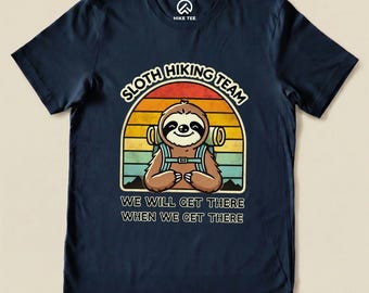 Sloth Hiking Team Shirt