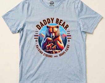 Daddy Bear Funny Wild Animals T-Shirt
