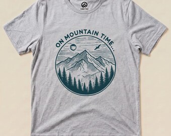Camiseta en horario de montaña