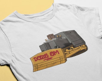 Killzdozer Shirt / Doze em / Thread Back tshirt / Marvin Heemeyer Honor shirt / Libertarian gift