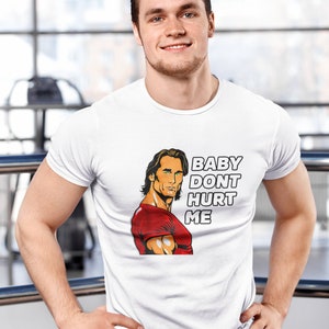 Baby Dont Hurt Me Shirt, Gym meme, Unisex T-Shirt, Gym bro gift image 2