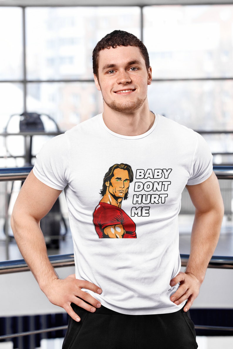 Baby Dont Hurt Me Shirt, Gym meme, Unisex T-Shirt, Gym bro gift image 2