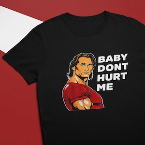 Chemise baby Dont Hurt Me, meme de gym, t-shirt unisexe, cadeau de frère de gym Black