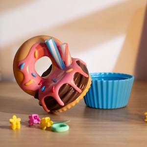 Gefälschte Kuchen Schmuckschatulle | Niedliche Resin Schmuckschale | Kuchen Schmuckbox für Halskette, Ohrringe, Ring | Mädchen Schmuckschachtel | Harz-Geschenke für Kinder