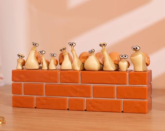 Organizzatore da scrivania a forma di lumaca con cassetto portaoggetti