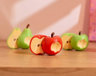Deslizadores antiestrés de frutas / Hápticos o silenciosos / Pequeños antiestrés de escritorio / Magnéticos rápidos y satisfactorios / Deslizadores antiestrés silenciosos / Antiestrés para adultos