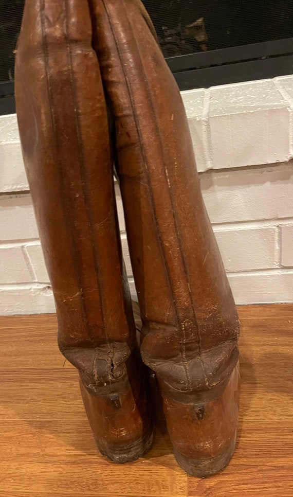 1920’s Leather Riding Boots/Field Boots - image 9