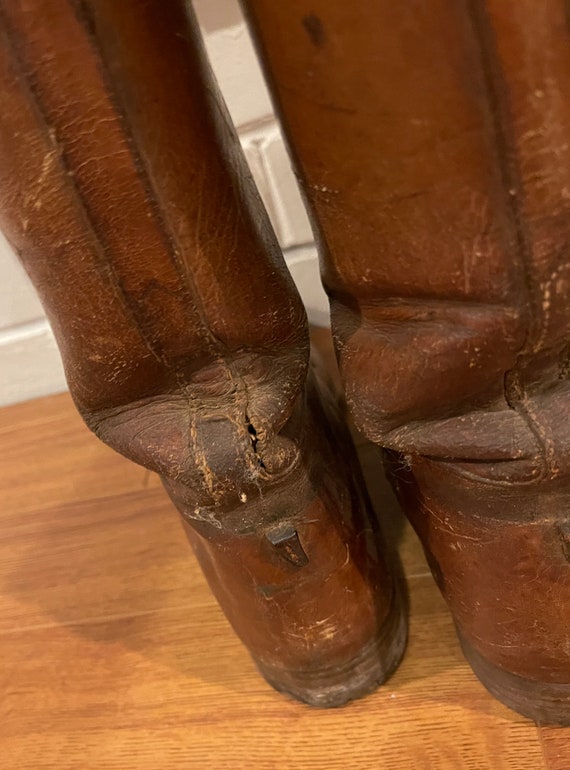 1920’s Leather Riding Boots/Field Boots - image 6