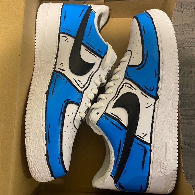 custom cartoon air jordan 1