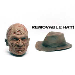 Ein Albtraum in der Elm Street (1984) - Freddy Krueger 1: 6th Scale Kopf Sculpt & Hut