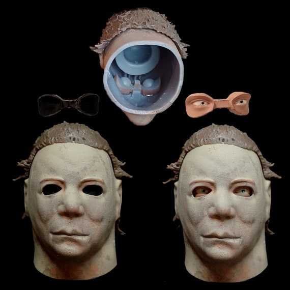 Michael Myers 'H2 Warlock' Head Sculpt: 1/6 Scale Action Figure
