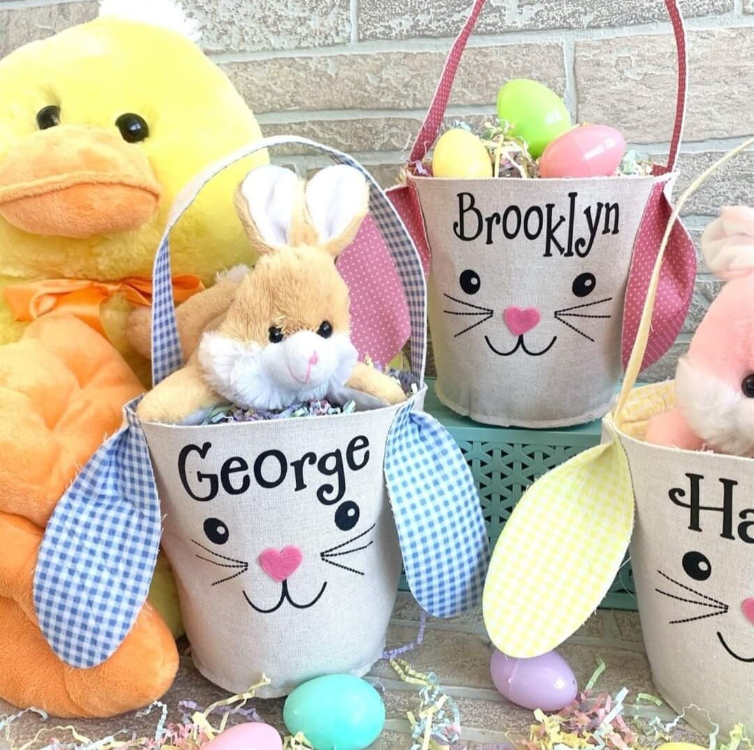 Personalize Easter Baskets Etsy