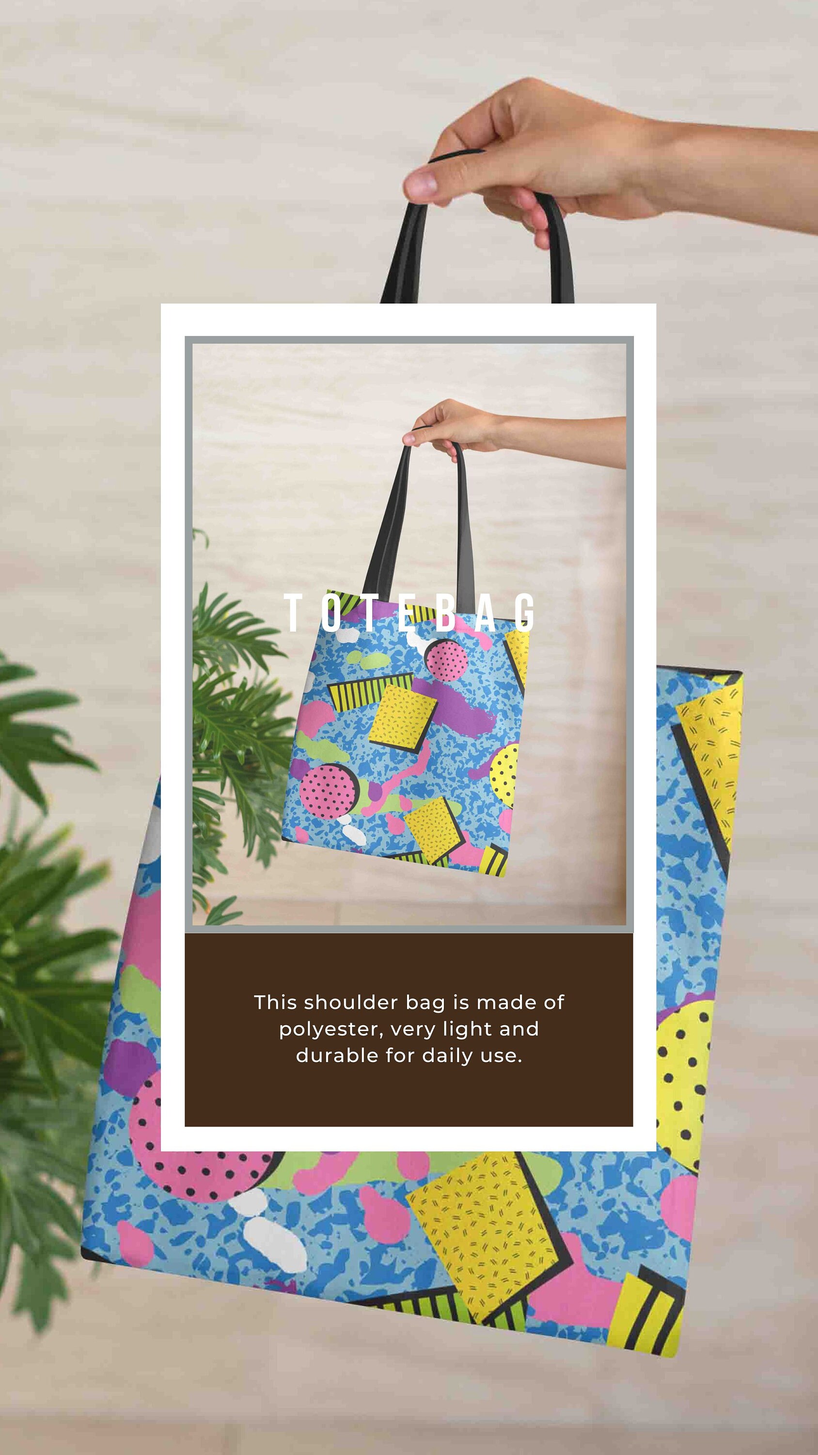 80s Retro Paint Brush Tote Bag Vintage Y2k Pattern Lover Etsy