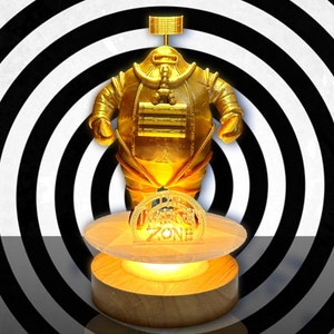 The Twilight Zone The Invaders LED Lamp / Light - Free Shipping! - Movie Prop | Replica | Rod Serling | Astronaut | sci-fi | Robot | Monster