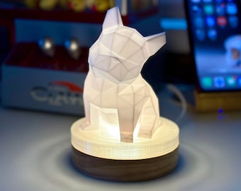 Adorable French Bulldog Puppy LED Light | Lamp - Free Shipping! -- French Bulldog Lover , French Bulldog Mom , Funny Frenchie Gift  Dog Gift