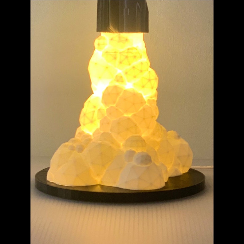 The Ultimate Spacex Starship Lamp Free Shipping Etsy