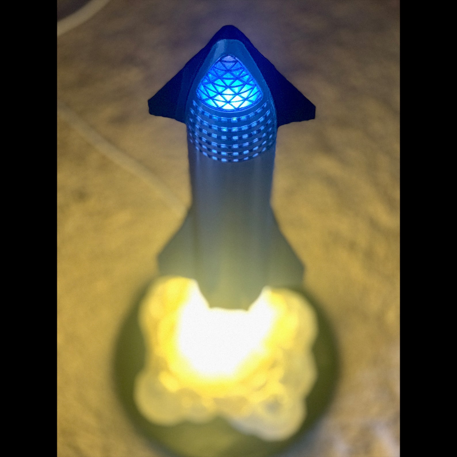 The Ultimate Spacex Starship Lamp Free Shipping Etsy
