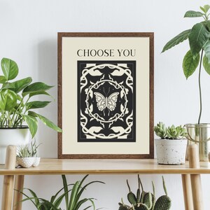 Butterfly Quote Wall Print, Digital Download Print, Wall Decor, Large Printable Art, Downloadable Prints