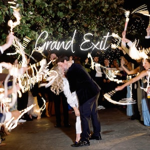 Wedding Ribbon Wands with Lights and Bells- Sparkler Alternative, Wedding Exit Sendoff, Reception Entrance, Firefly Twinkles