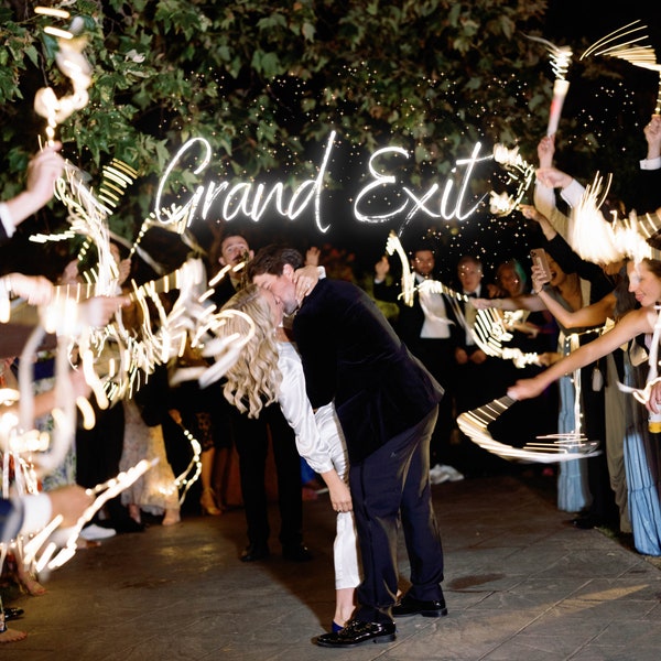 Wedding Ribbon Wands with Lights and Bells- Sparkler Alternative, Wedding Exit Sendoff, Reception Entrance, Firefly Twinkles