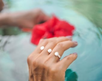 Kastete Ring Statement Ring Geometric Modern Ring Ball Ring For Women Bubble Ring Sterling Silver Ring Ring Handmade Sterling Silver Ball