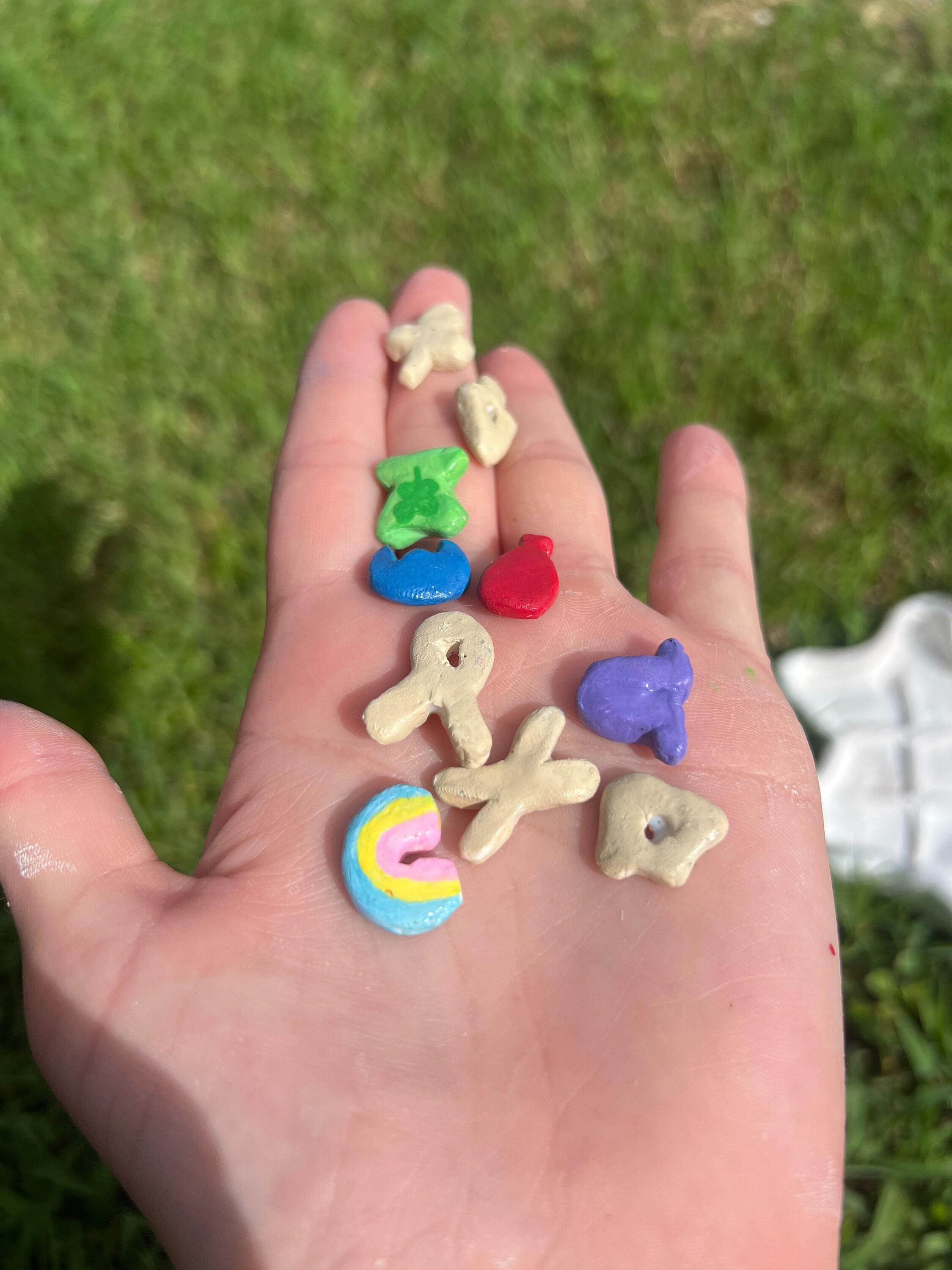 Polymer Clay Tic Tac Toe Board Coffee Table Decor Etsy