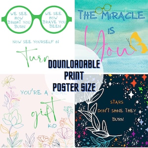 Encanto Quote Bundle Set of 4 Printable Poster