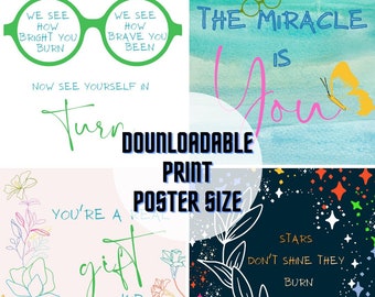 Encanto Quote Bundle Set of 4 Printable Poster