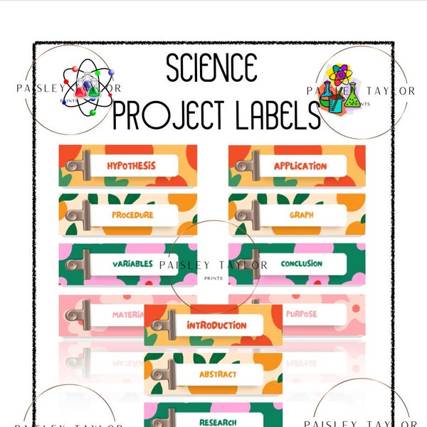Science Fair Board Etsy