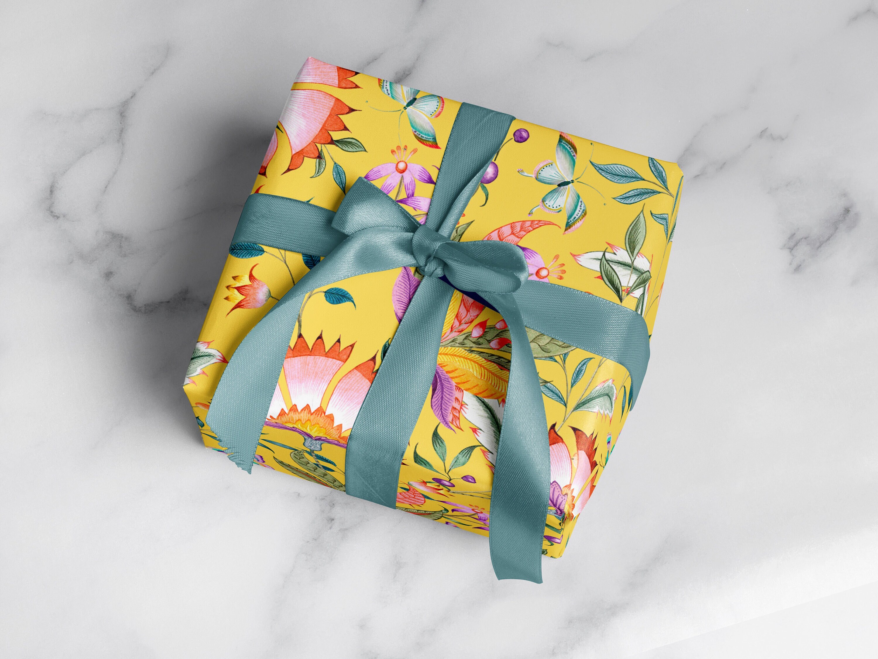 Sinmoe 12 Feuilles Papier Cadeau De Pâques 68.58 X 50.8 Cm 4 Styles Papier Cadeau Lapin Oeuf De - 10