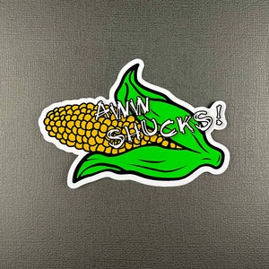 Funny Food Pun Sticker for Laptop Decal for Farmer Gift Sticker for Wisconsin Foodie Sticker for Water Bottle or E Reader Bumper Sticker