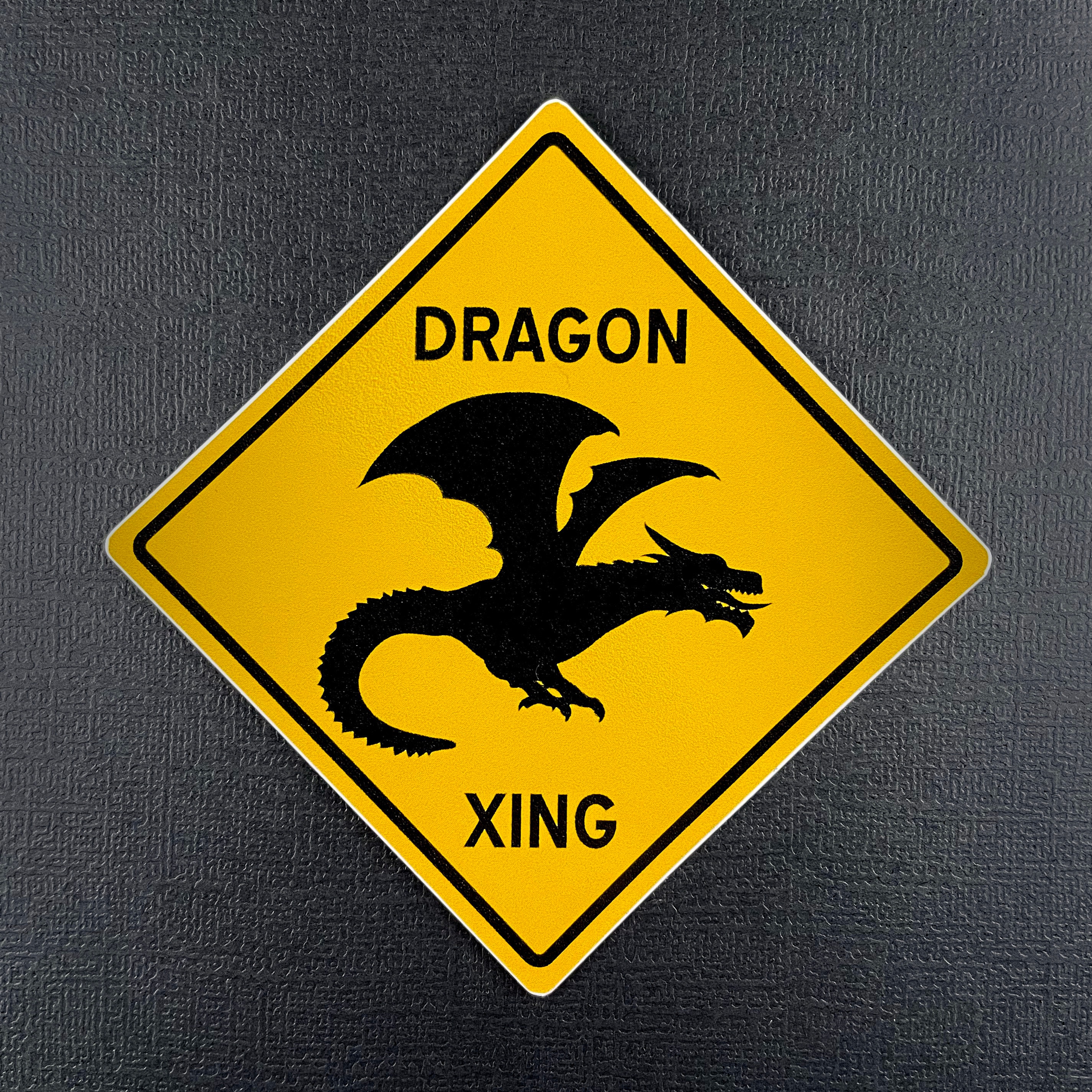 Dragon Sticker for Water Bottle, Dragon Decal for Car, Cryptidcore ...