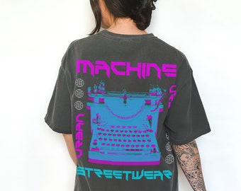 Vintage 90s Style Graphic Grunge Tee, Grunge Clothing, 90's Y2K Skater T-Shirt, Alt Gifts, Grunge Gift, Oversized Comfort Colors Shirt