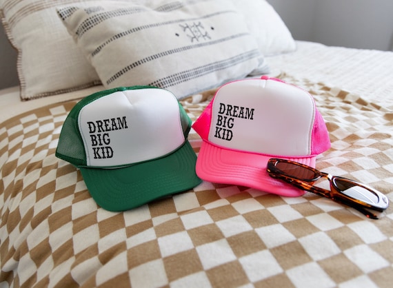 Dream Big Kid Trucker Cap Trendy Trucker Hat