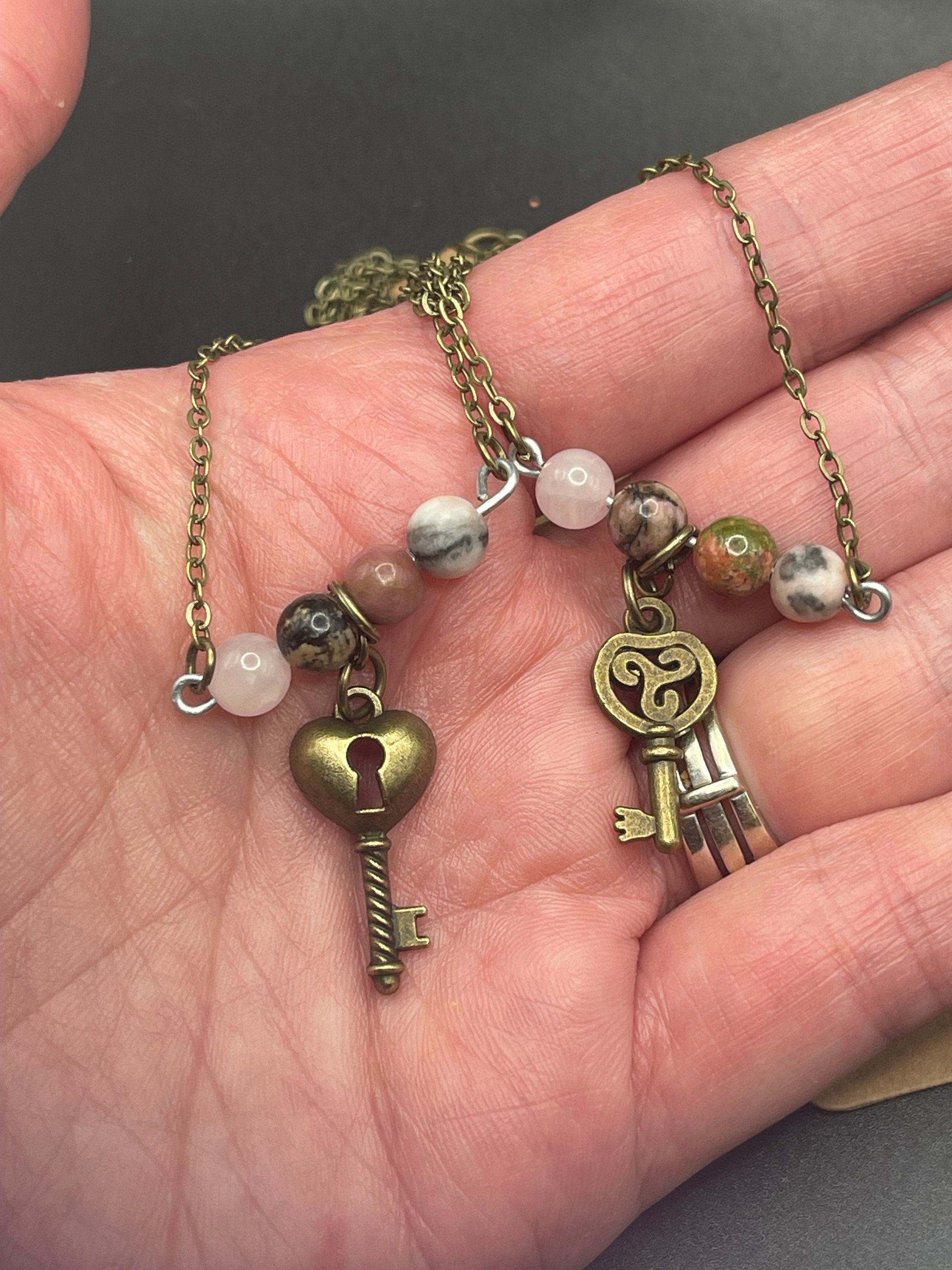 Key to My Heart Necklace - Etsy