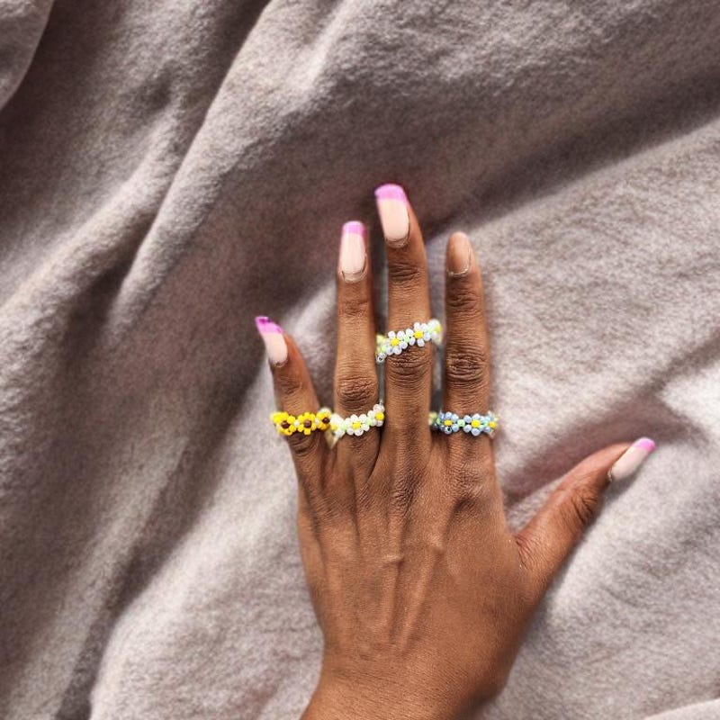 Elastic Toe Ring - Etsy