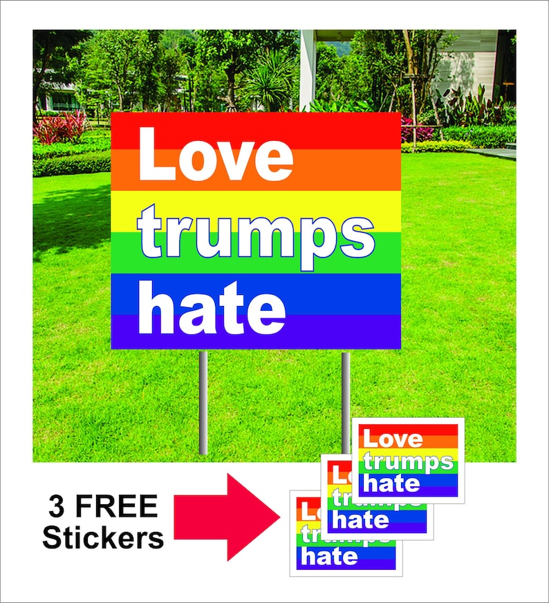 Deporting US citizens sign. Anti Trump sign. Comes with 3 FREE stickers. Time to show support for this country afbeelding 6