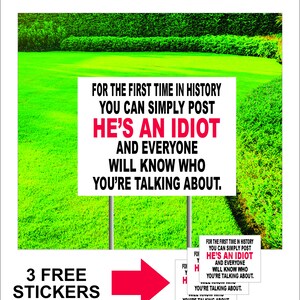 Deporting US citizens sign. Anti Trump sign. Comes with 3 FREE stickers. Time to show support for this country afbeelding 5