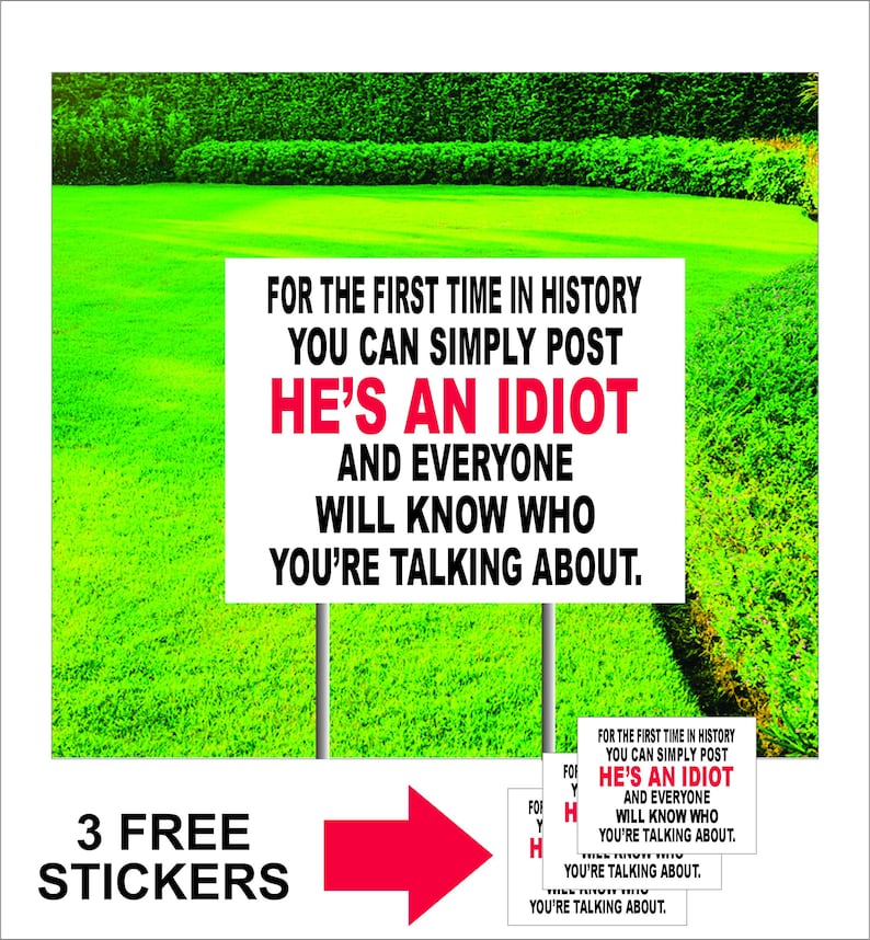 Deporting US citizens sign. Anti Trump sign. Comes with 3 FREE stickers. Time to show support for this country afbeelding 5