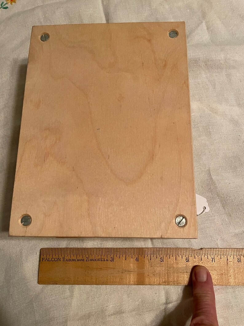 Vintage Spears Wooden Flower Press England Etsy