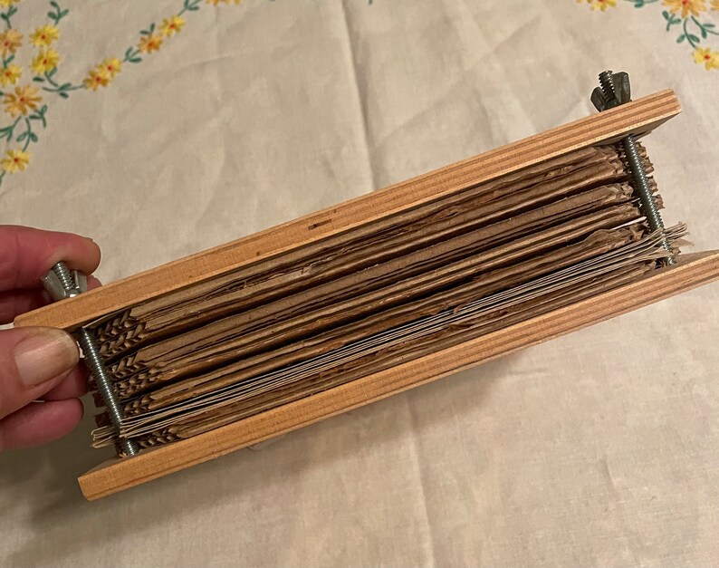 Vintage Spears Wooden Flower Press England Etsy