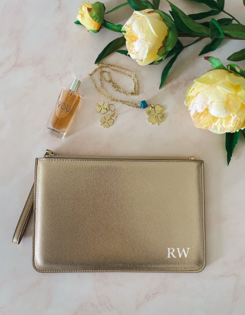 Personalised clutch bag bride, Bride to be Clutch Bag,Personalised wedding gifts,Personalised Bridesmaid Clutch Bag,Mothers Day Gift Rose Gold